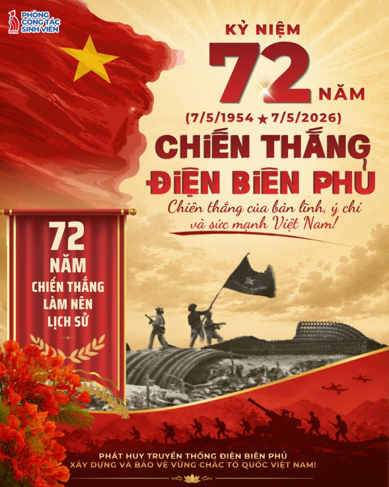 [KỶ NIỆM 72 NĂM CHIẾN THẮNG ĐIỆN BIÊN PHỦ (07/5/1954 – 07/5/2026)]